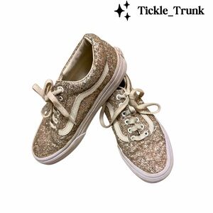 🔥 Vans Glittery Silvery Sneakers